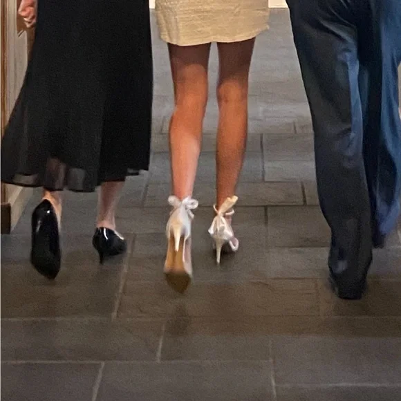 Wedding Bow Heels - Picture 5 of 7